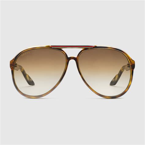 gucci 55mm aviator sunglasses|gucci sunglasses men's aviator.